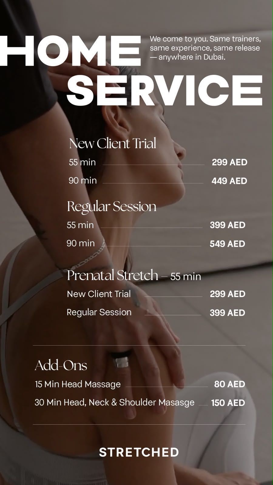 Stretched pricing